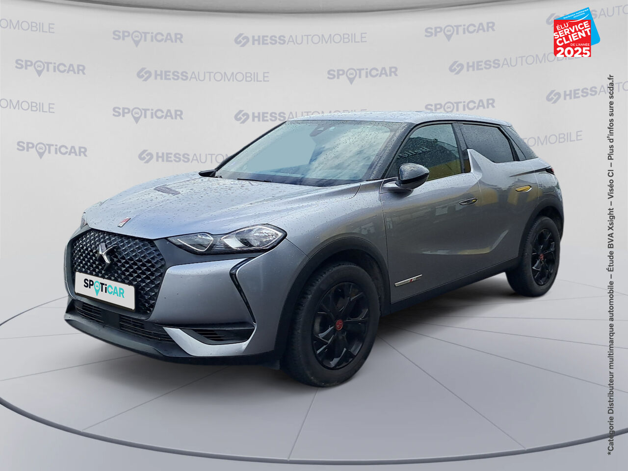 Véhicule d'occasion DS DS 3 CROSSBACK PURETECH 130CH PERFORMANCE LINE AUTOMATIQUE chez Volvo Chalons