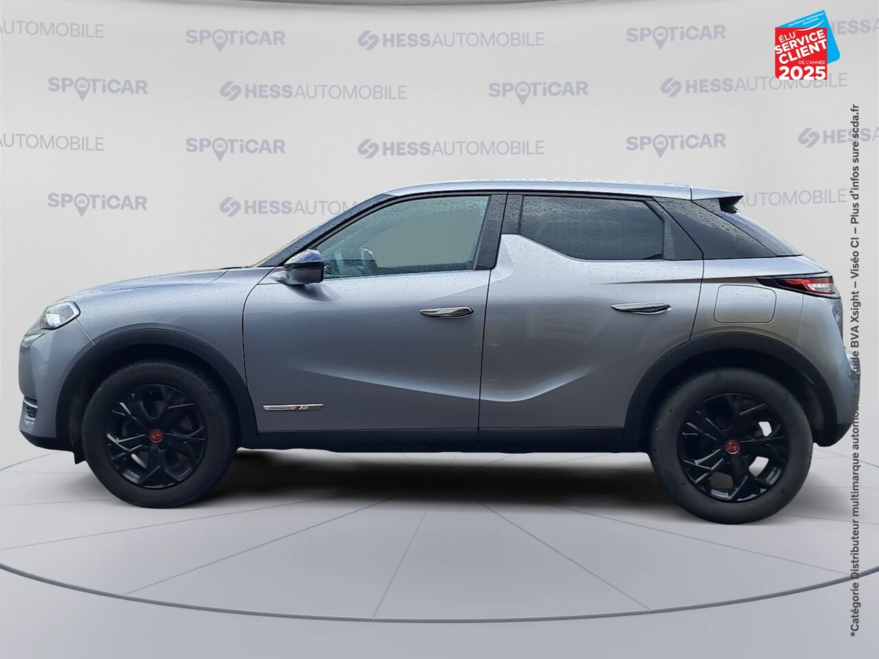 Véhicule d'occasion DS DS 3 CROSSBACK PURETECH 130CH PERFORMANCE LINE AUTOMATIQUE chez Volvo Chalons