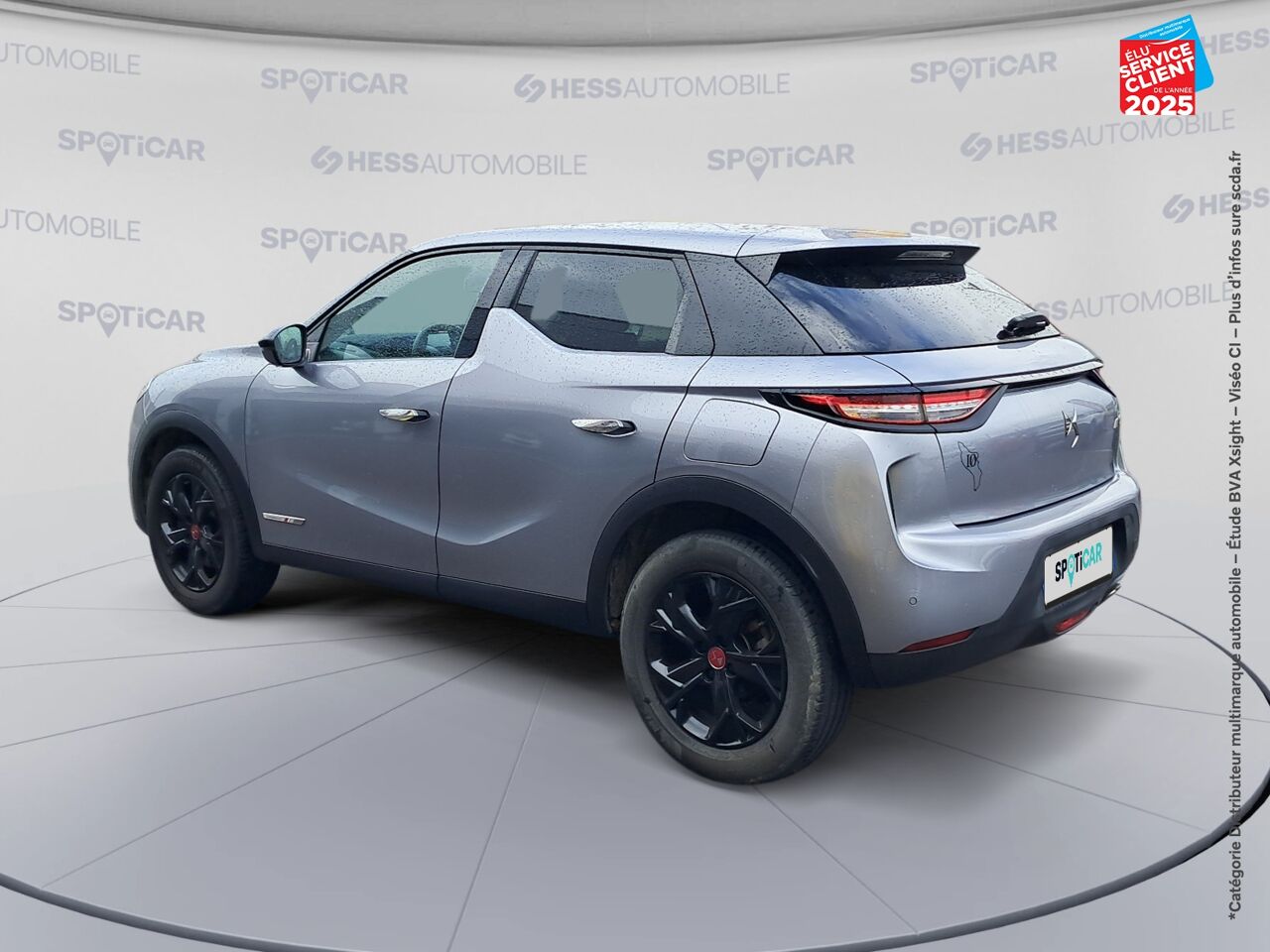 Véhicule d'occasion DS DS 3 CROSSBACK PURETECH 130CH PERFORMANCE LINE AUTOMATIQUE chez Volvo Chalons
