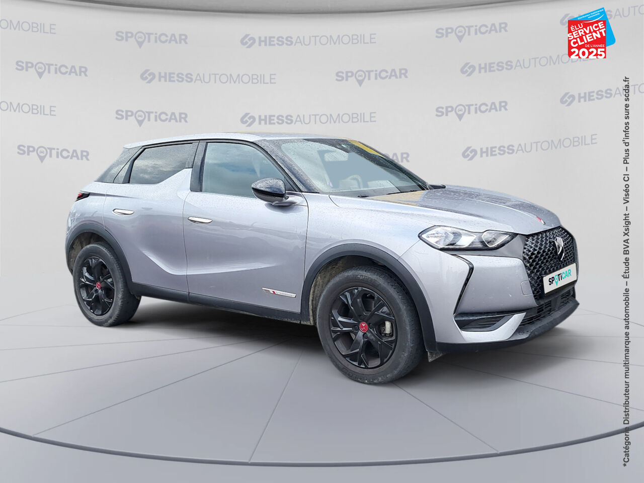 Véhicule d'occasion DS DS 3 CROSSBACK PURETECH 130CH PERFORMANCE LINE AUTOMATIQUE chez Volvo Chalons