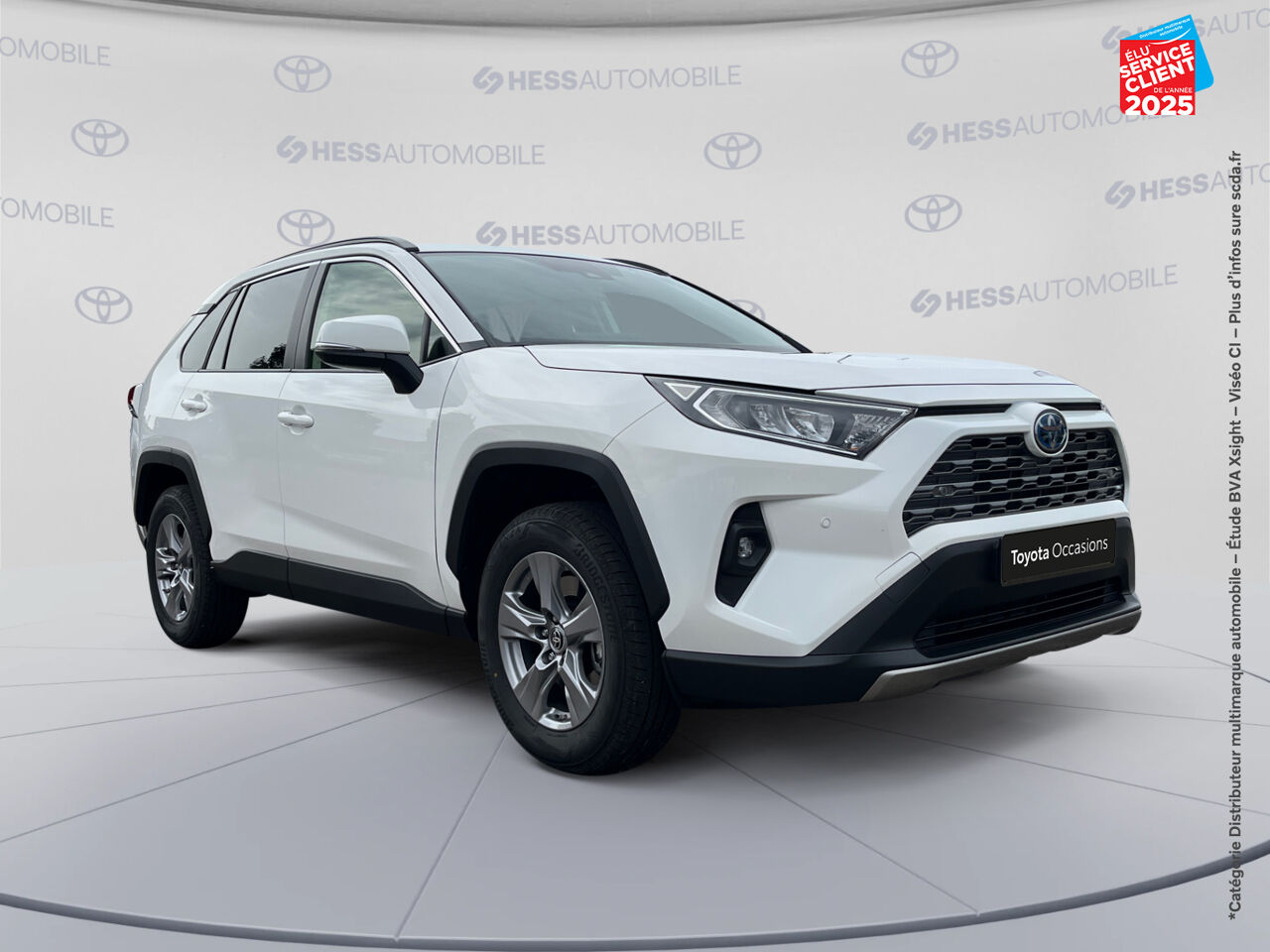 Véhicule d'occasion TOYOTA RAV4 2.5 HYBRIDE 218CH DYNAMIC 2WD MY24 GPS CAMERA chez Opel Saint-Dizier