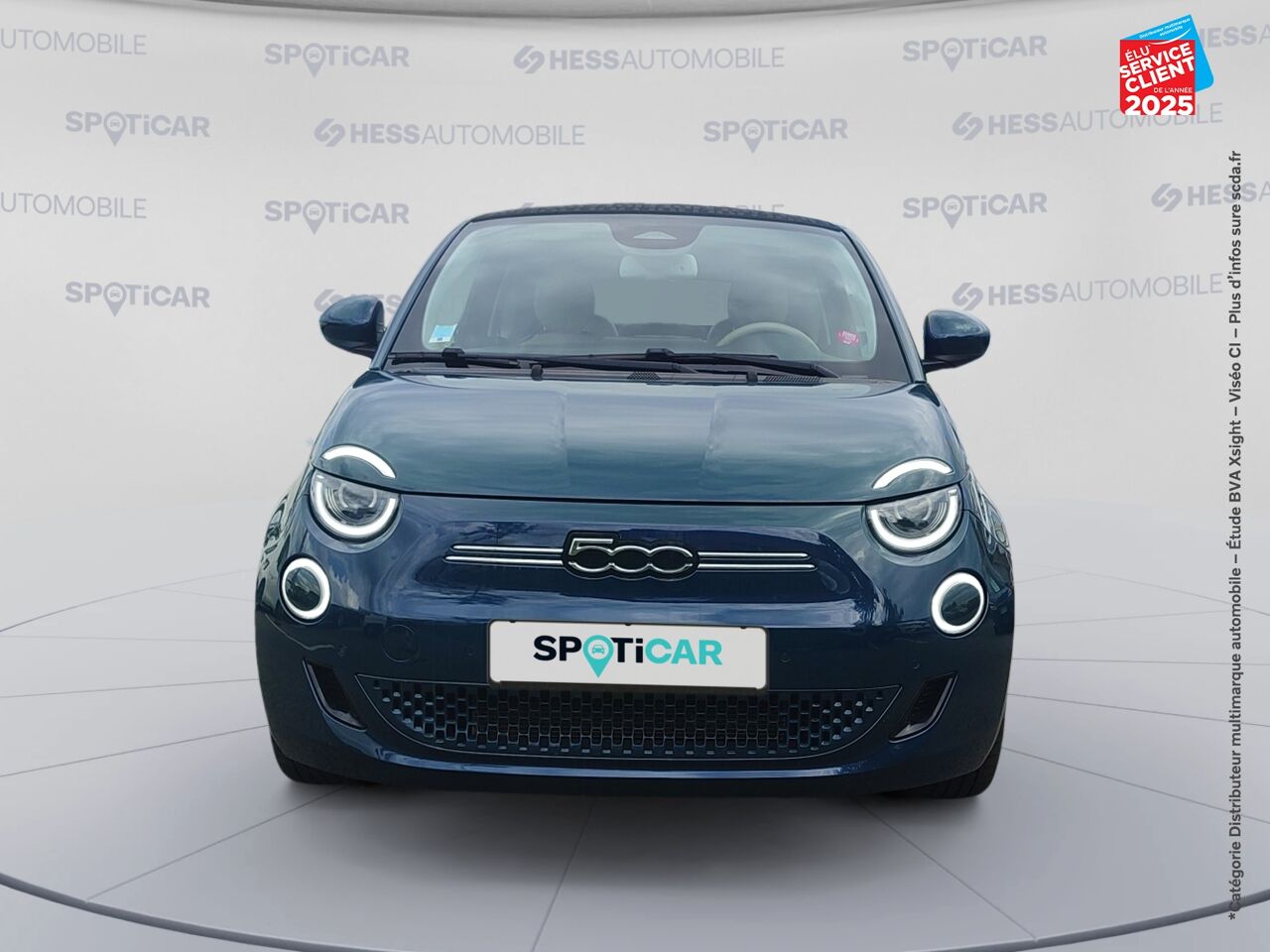 Véhicule d'occasion FIAT 500C E 118CH LA PRIMA STEP1 chez HESS Automobile