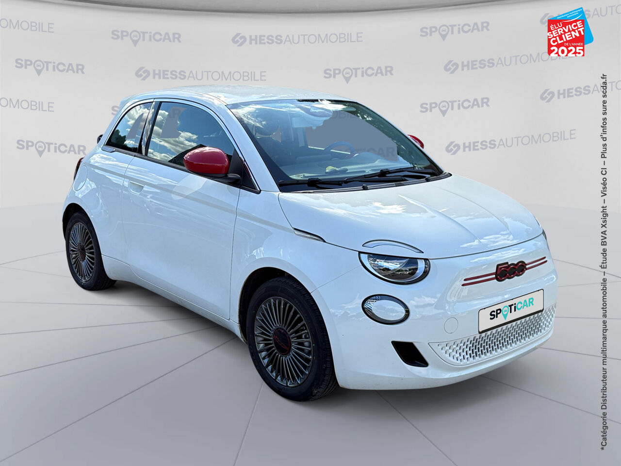 Véhicule d'occasion FIAT 500 E 95CH RED chez Toyota Verdun