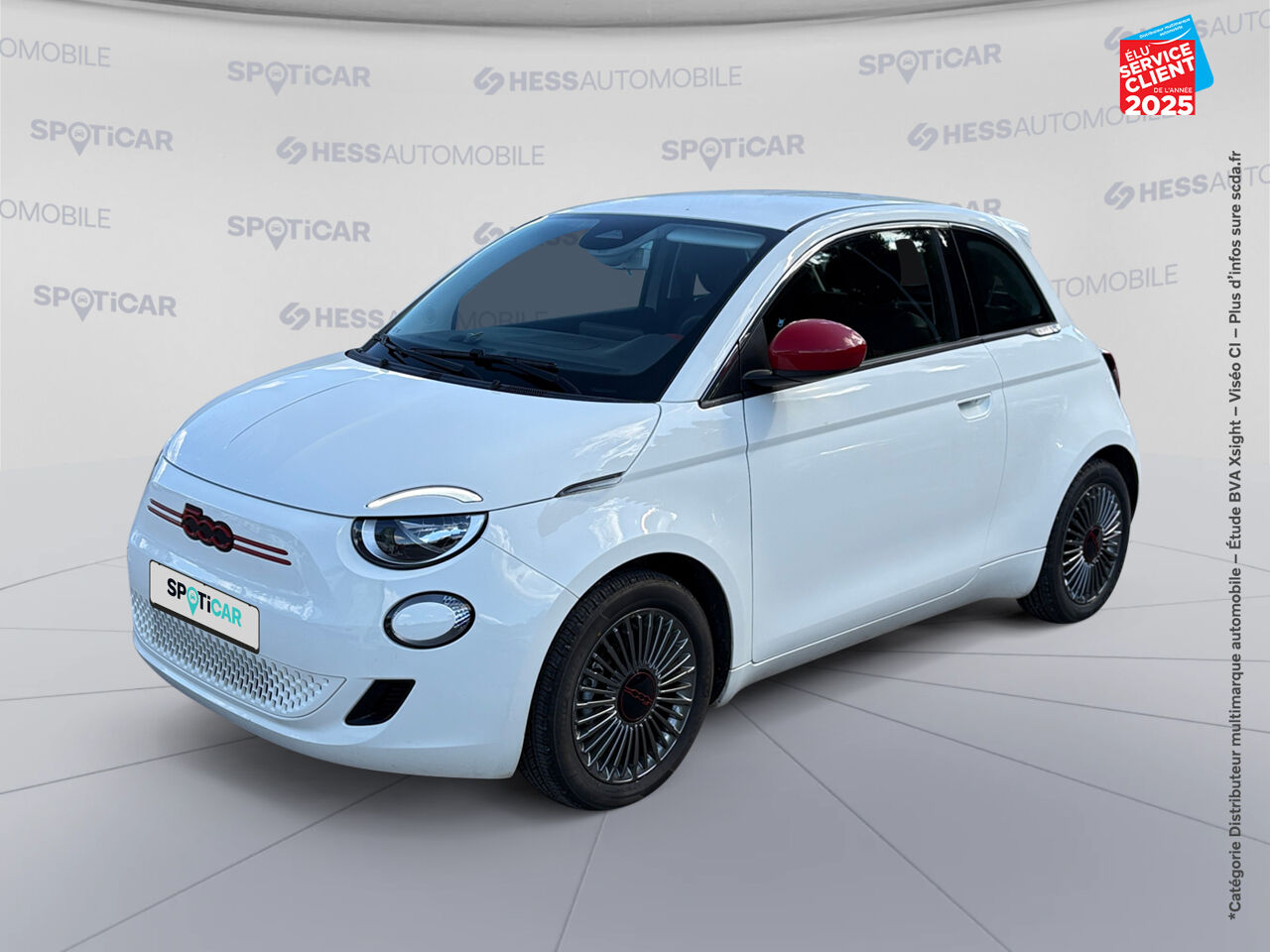 Véhicule d'occasion FIAT 500 E 95CH RED chez Toyota Verdun