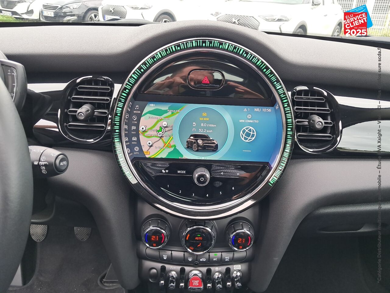 Véhicule d'occasion MINI MINI ONE 102CH EDITION CAMDEN SIEGES CUIR GPS CAMERA CARPLAY chez MINI Lons-Le-Saunier