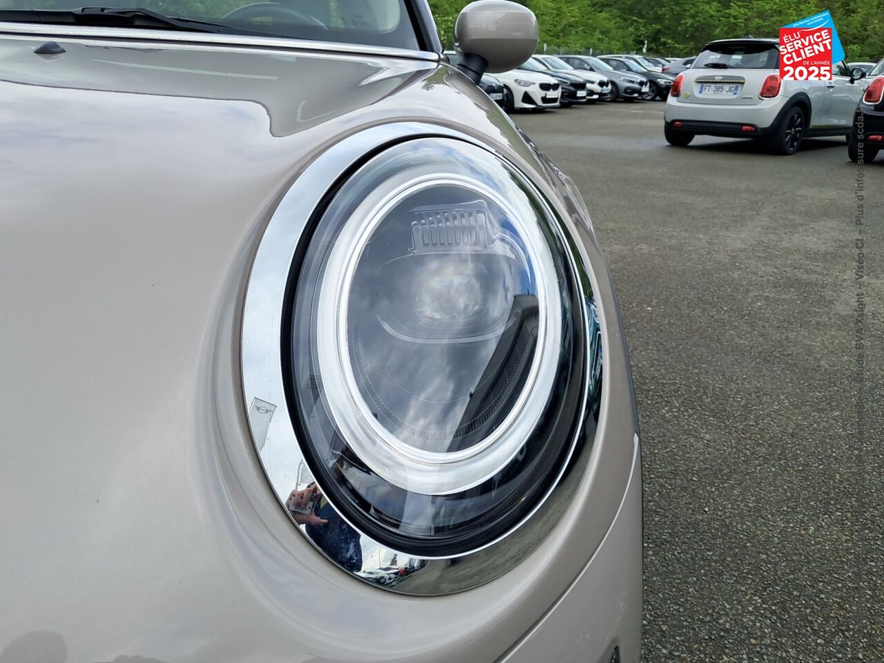 Véhicule d'occasion MINI MINI ONE 102CH EDITION CAMDEN SIEGES CUIR GPS CAMERA CARPLAY chez MINI Lons-Le-Saunier