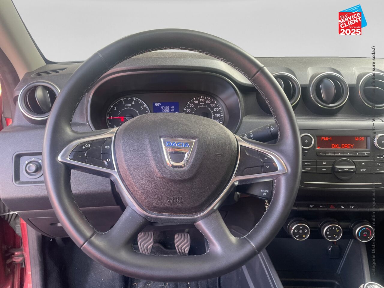 Véhicule d'occasion DACIA DUSTER 1.0 ECO-G 100CH CONFORT 4X2 - E6U chez Nissan Strasbourg