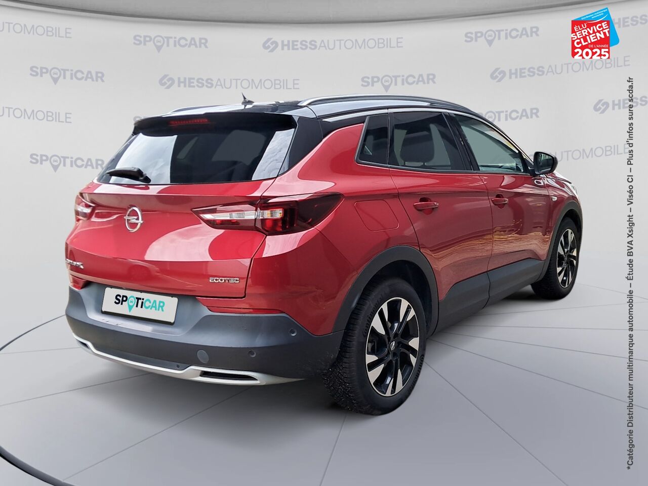 Véhicule d'occasion OPEL GRANDLAND X 1.2 TURBO 130CH GS LINE CAMERA chez HESS Automobile