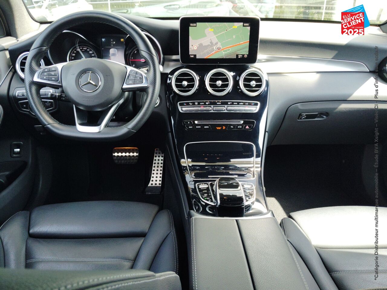 Véhicule d'occasion MERCEDES-BENZ GLC 250 D 204CH FASCINATION 4MATIC 9G-TRONIC chez Nissan Montbéliard