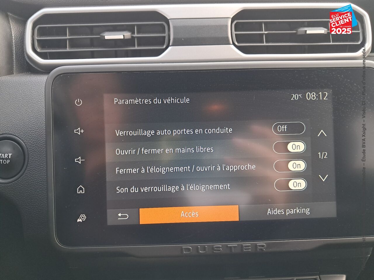 Véhicule d'occasion DACIA DUSTER 1.0 ECO-G 100CH JOURNEY 4X2 GPS CAMERA chez Renault Saint-Louis