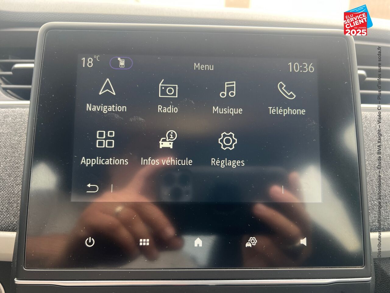 Véhicule d'occasion RENAULT ZOE E-TECH LIMITED CHARGE NORMALE R110 ACHAT INTEGRAL GPS RADAR AR chez Renault Belfort