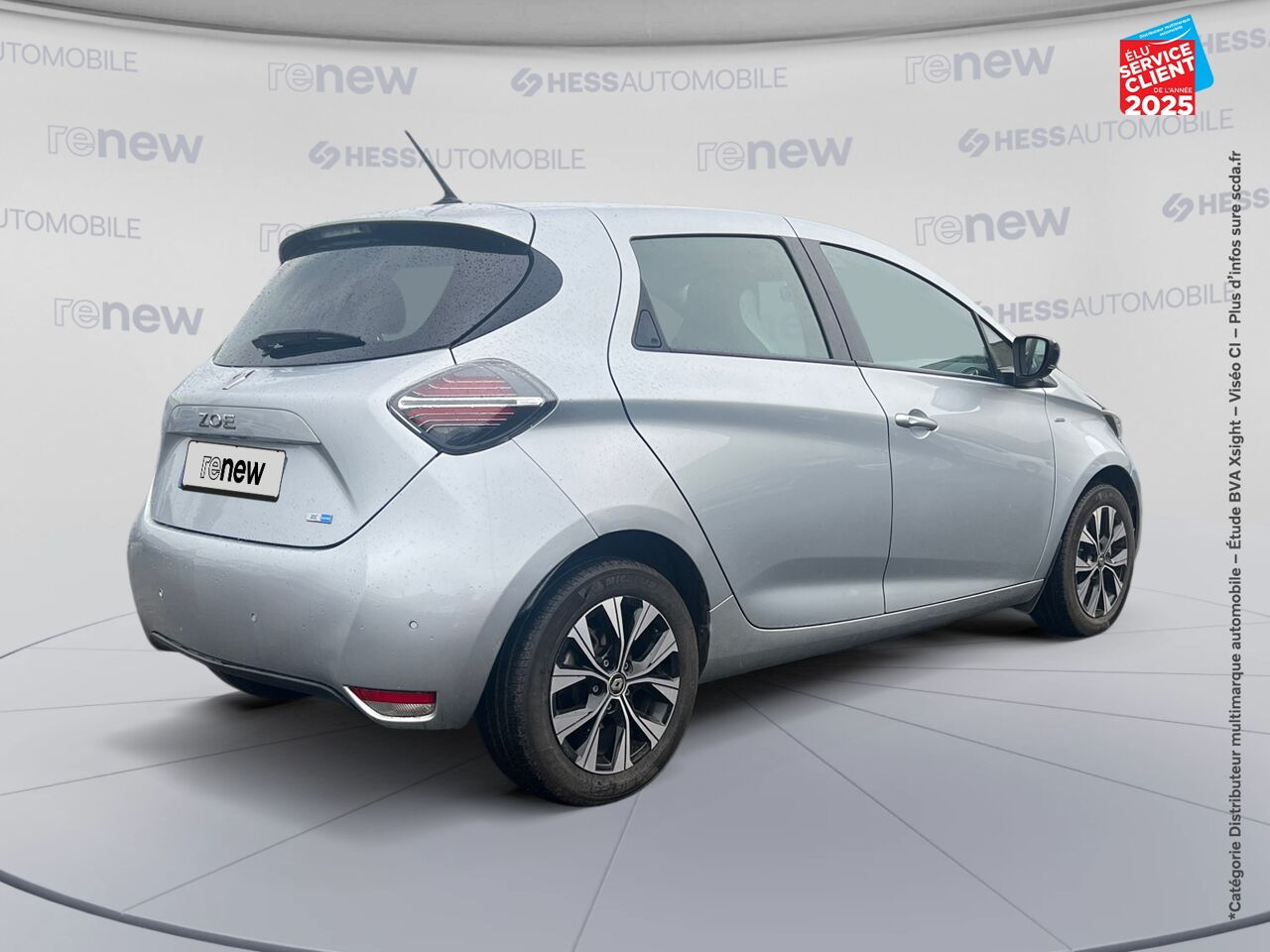 Véhicule d'occasion RENAULT ZOE E-TECH LIMITED CHARGE NORMALE R110 ACHAT INTEGRAL GPS RADAR AR chez Renault Belfort