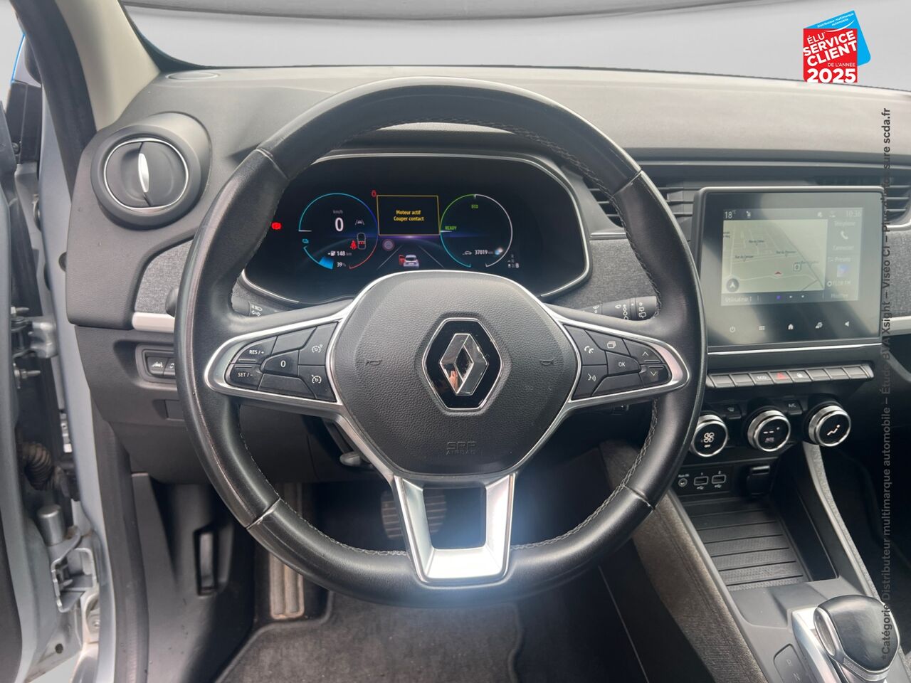 Véhicule d'occasion RENAULT ZOE E-TECH LIMITED CHARGE NORMALE R110 ACHAT INTEGRAL GPS RADAR AR chez Renault Belfort