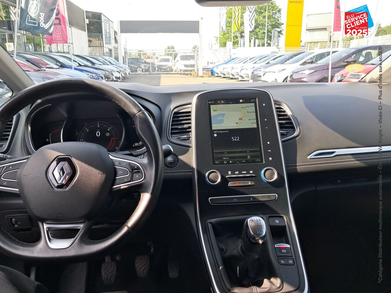 Véhicule d'occasion RENAULT SCENIC 1.7 BLUE DCI 150CH INTENS GPS CAMERA chez Renault Sélestat