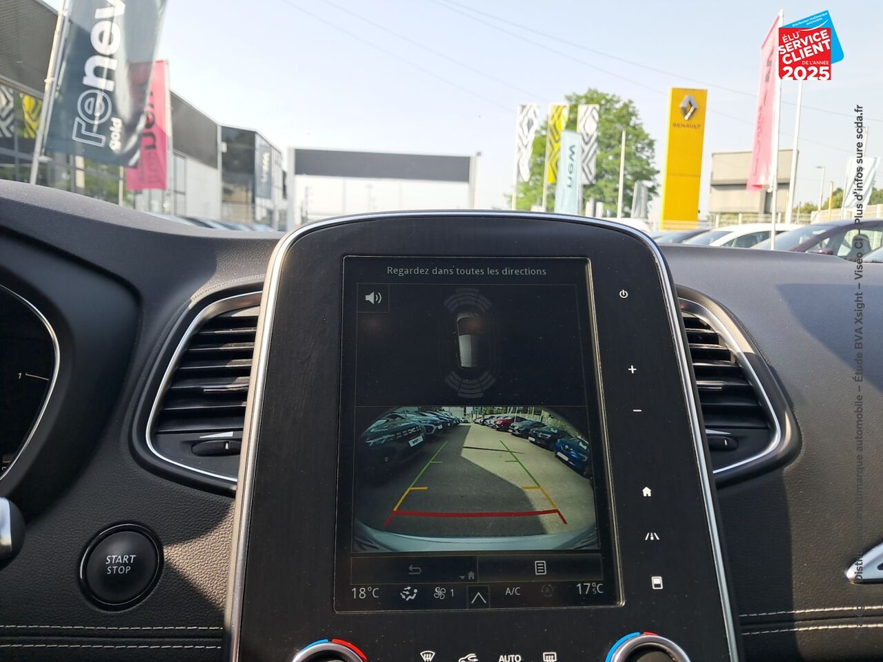Véhicule d'occasion RENAULT SCENIC 1.7 BLUE DCI 150CH INTENS GPS CAMERA chez Renault Sélestat