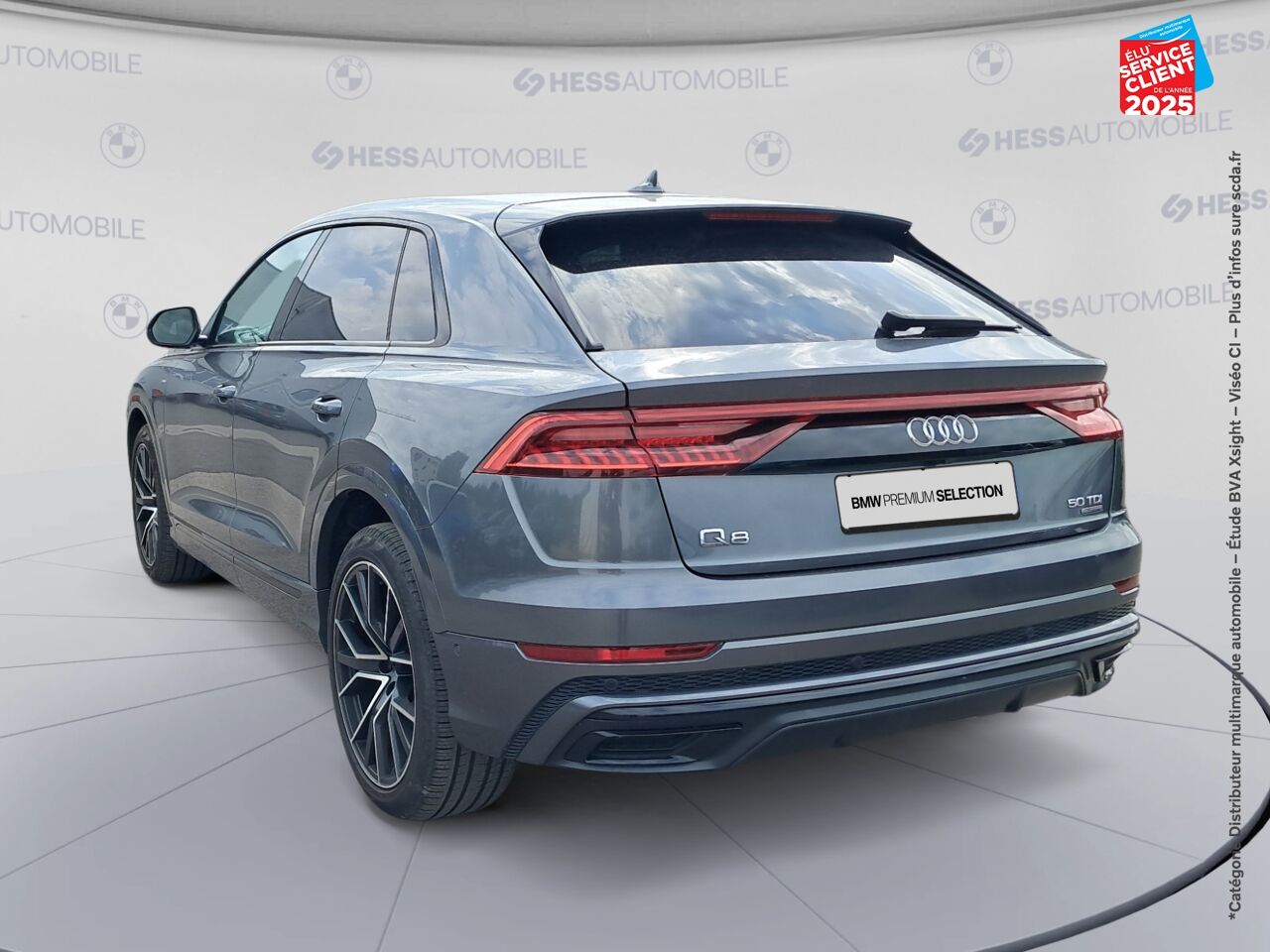 Véhicule d'occasion AUDI Q8 50 TDI 286CH AVUS EXTENDED QUATTRO TIPTRONIC 8 157G chez Toyota Bar le Duc