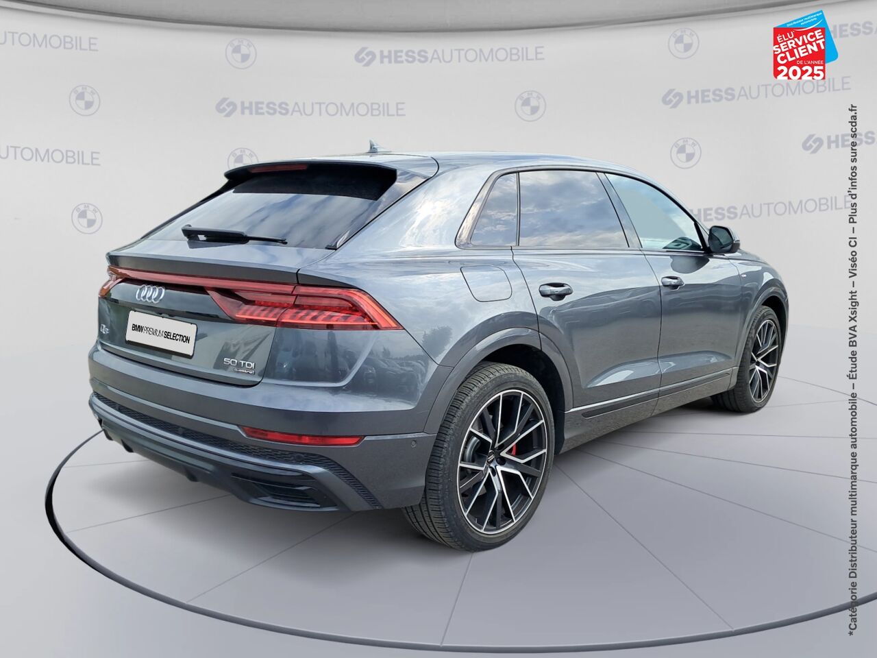 Véhicule d'occasion AUDI Q8 50 TDI 286CH AVUS EXTENDED QUATTRO TIPTRONIC 8 157G chez Toyota Bar le Duc