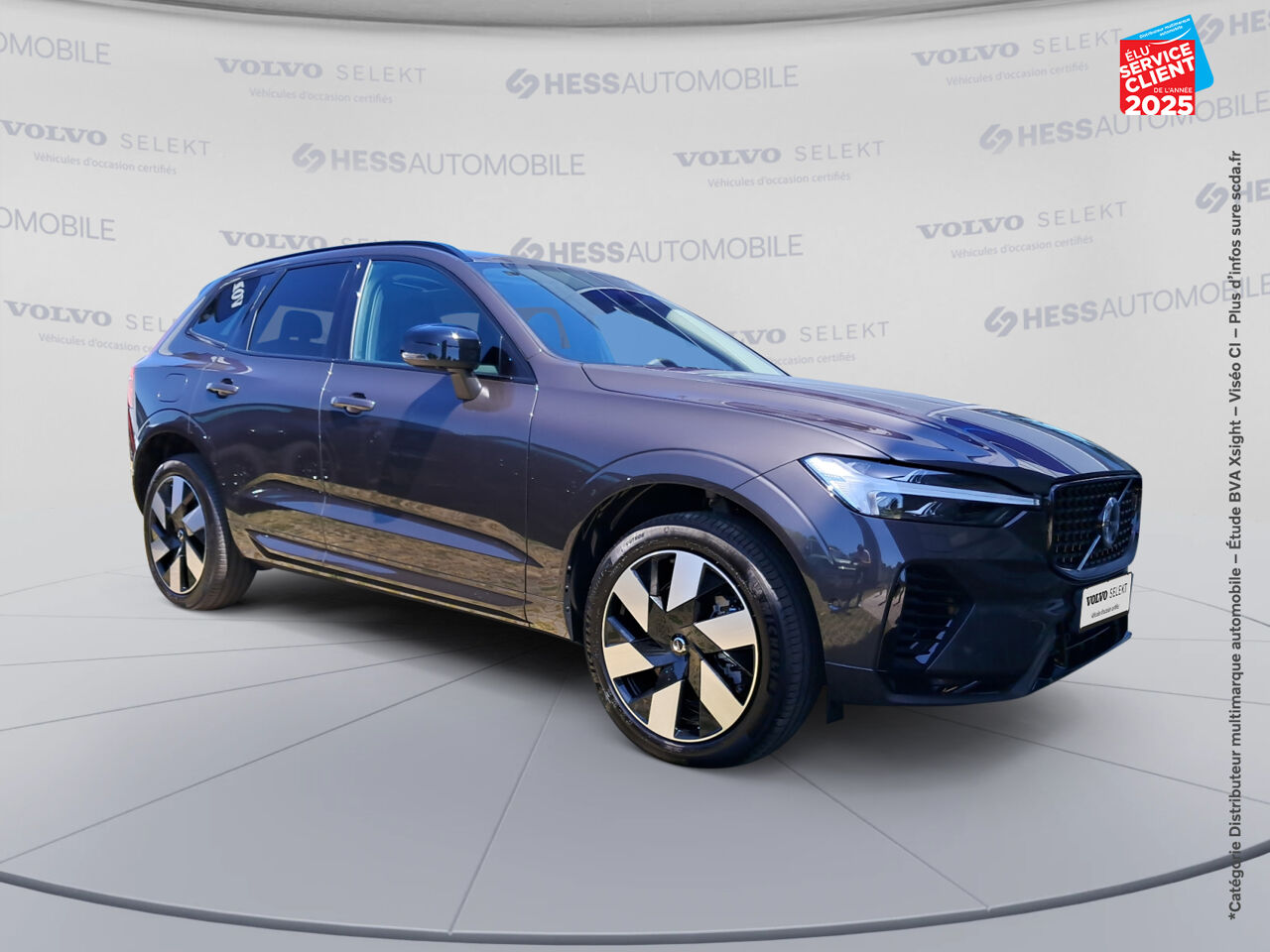 Véhicule d'occasion VOLVO XC60 T6 HYBRIDE RECHARGEABLE 253 + 145CH ULTRA STYLE DARK GEARTRONIC 8 AWD chez BMW Lons le Saunier