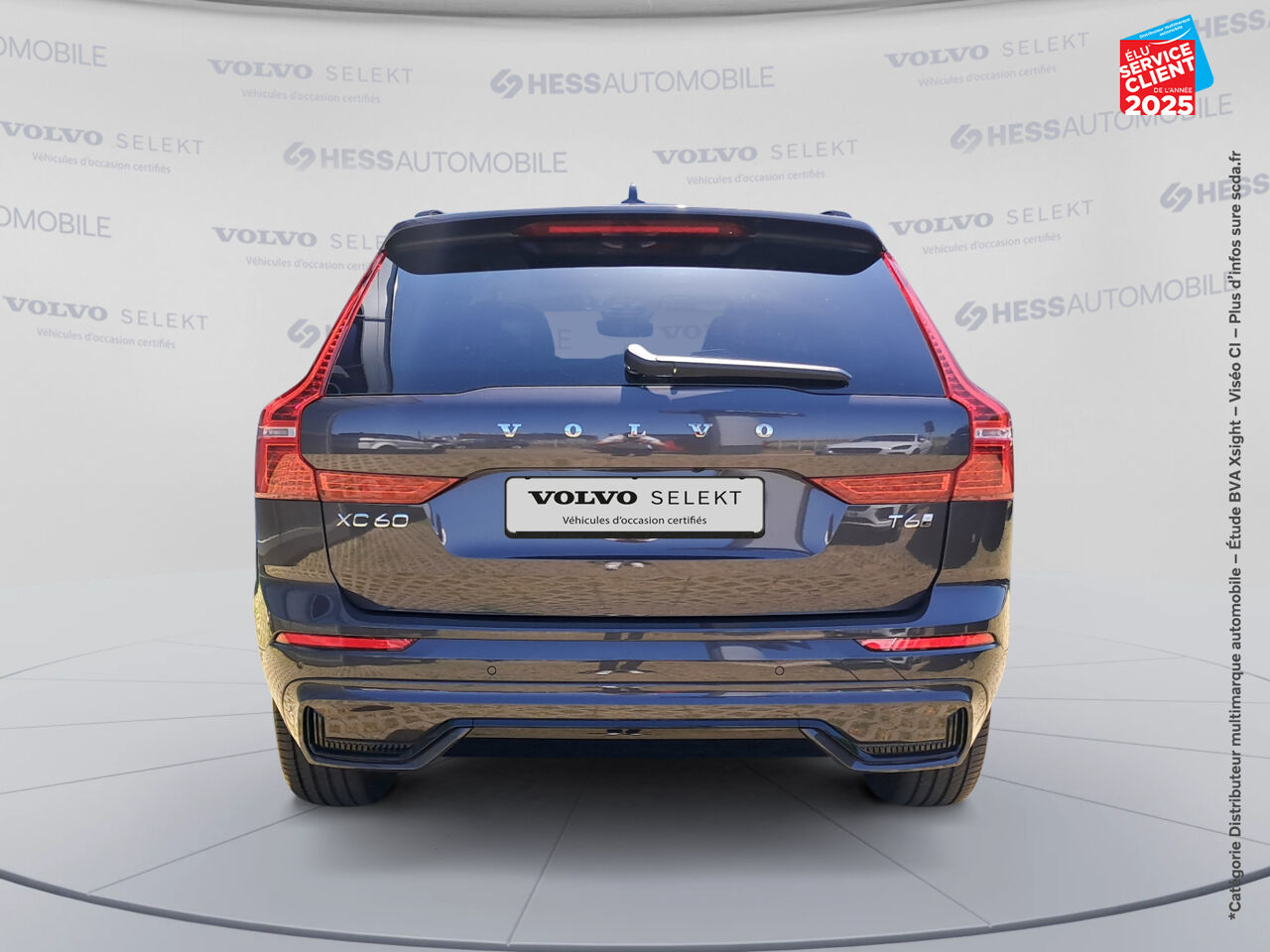 Véhicule neuf VOLVO XC60 T6 HYBRIDE RECHARGEABLE 253 + 145CH ULTRA STYLE DARK GEARTRONIC 8 AWD chez Volvo Strasbourg