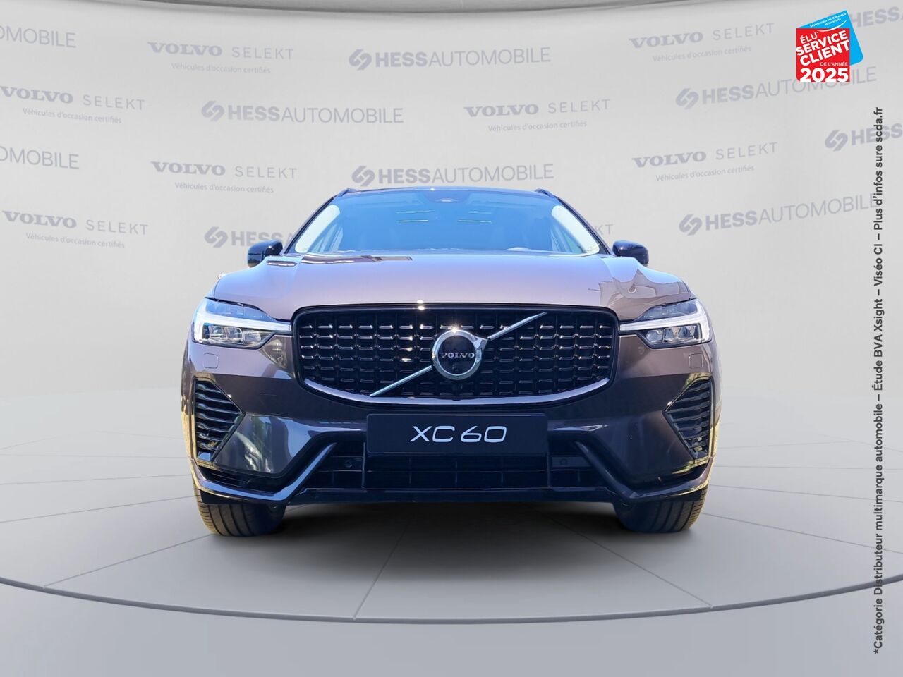Véhicule neuf VOLVO XC60 T6 HYBRIDE RECHARGEABLE 253 + 145CH ULTRA STYLE DARK GEARTRONIC 8 AWD chez Volvo Strasbourg