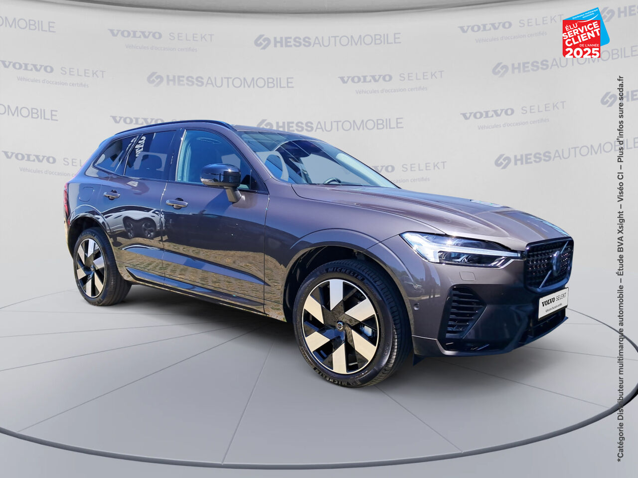 Véhicule neuf VOLVO XC60 T6 HYBRIDE RECHARGEABLE 253 + 145CH ULTRA STYLE DARK GEARTRONIC 8 AWD chez Volvo Strasbourg