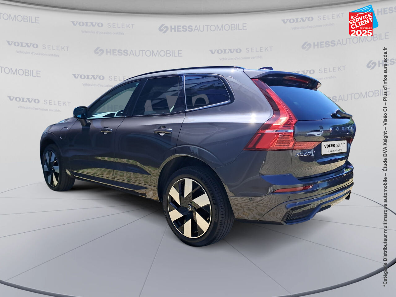 Véhicule neuf VOLVO XC60 T6 HYBRIDE RECHARGEABLE 253 + 145CH ULTRA STYLE DARK GEARTRONIC 8 AWD chez Volvo Strasbourg