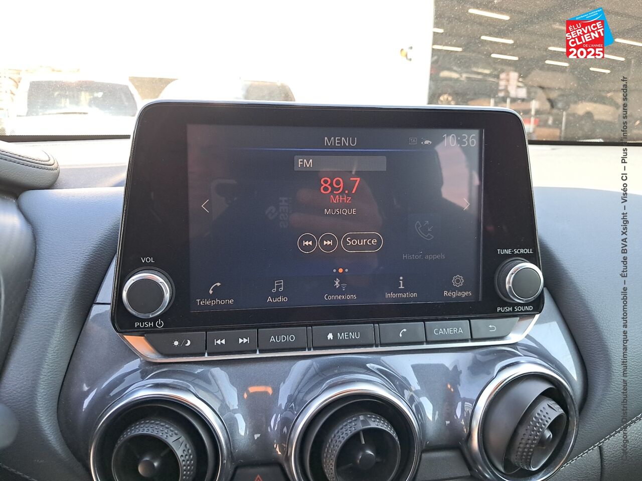 Véhicule d'occasion NISSAN JUKE 1.0 DIG-T 117CH ACENTA SIEGES CHAUF CAMERA chez Nissan Belfort