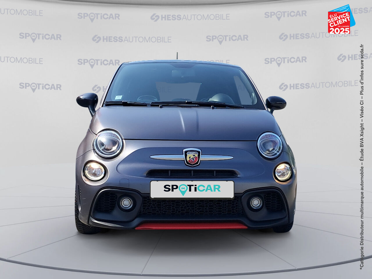 Véhicule d'occasion ABARTH 500 1.4 TURBO T-JET 145CH 595 MY17 BVA TOUVRANT GPS chez MINI Lons-Le-Saunier