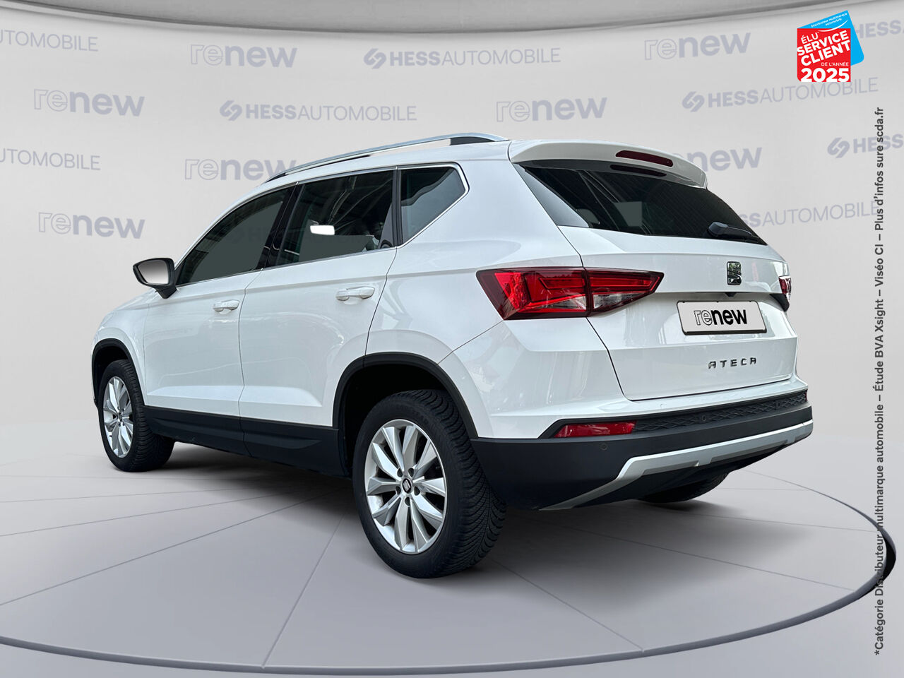 Véhicule d'occasion SEAT ATECA 1.4 ECOTSI 150CH ACT STARTSTOP STYLE DSG chez Renault Sélestat