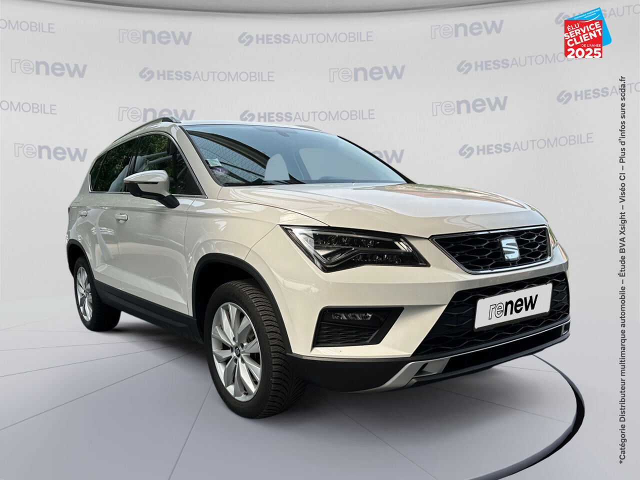 Véhicule d'occasion SEAT ATECA 1.4 ECOTSI 150CH ACT STARTSTOP STYLE DSG chez Renault Sélestat
