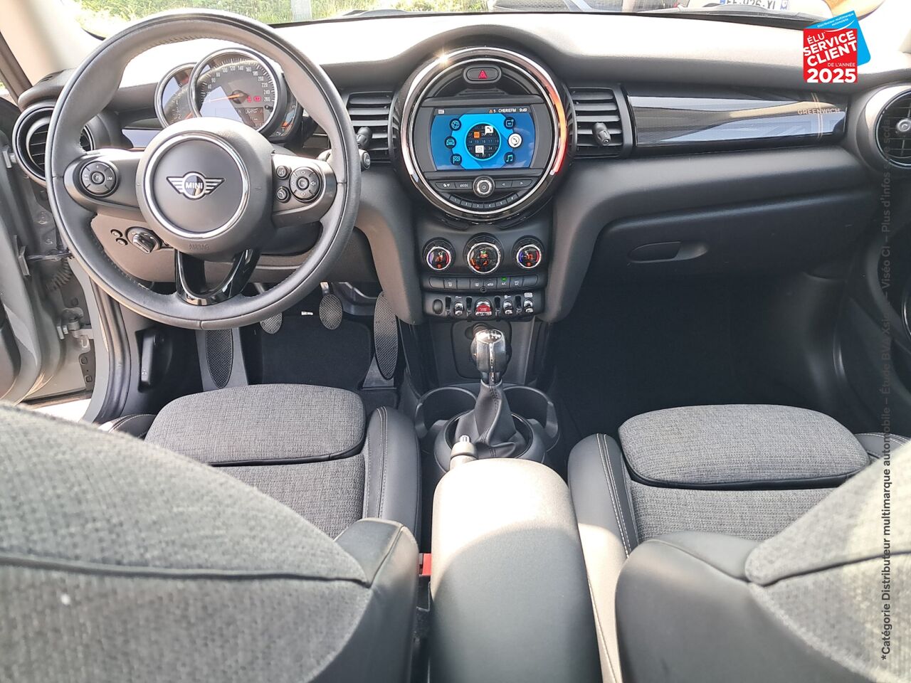 Véhicule d'occasion MINI MINI COOPER 136CH EDITION GREENWICH 115G TPANO GPS RADAR AR chez Volvo Epernay