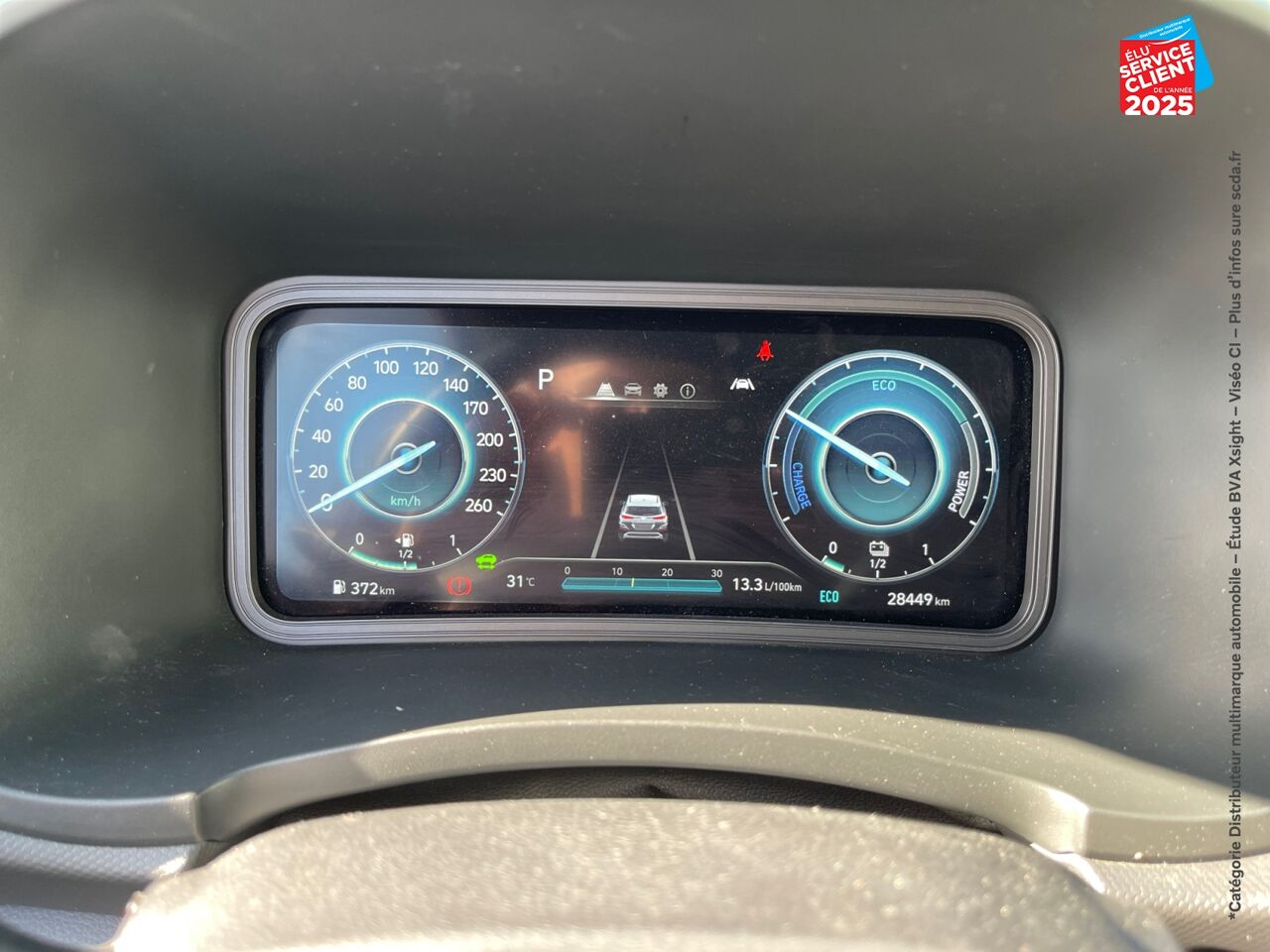 Véhicule d'occasion HYUNDAI KONA 1.6 GDI 141CH HYBRID INTUITIVE DCT-6 chez Hyundai Epernay