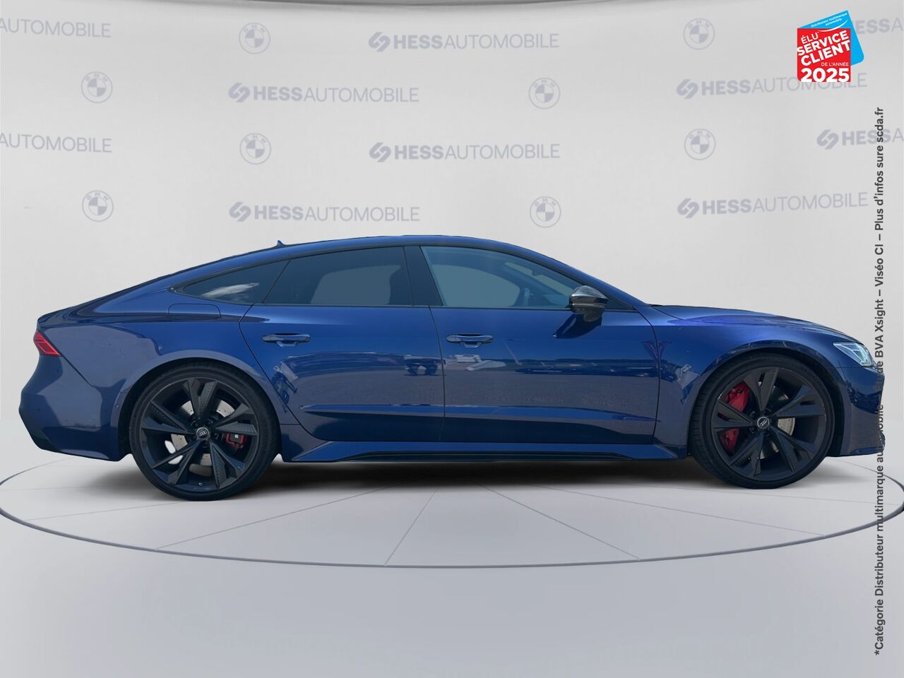 Véhicule d'occasion AUDI RS7 SPORTBACK 4.0 V8 TFSI 600CH QUATTRO TIPTRONIC 8 chez BMW Belfort