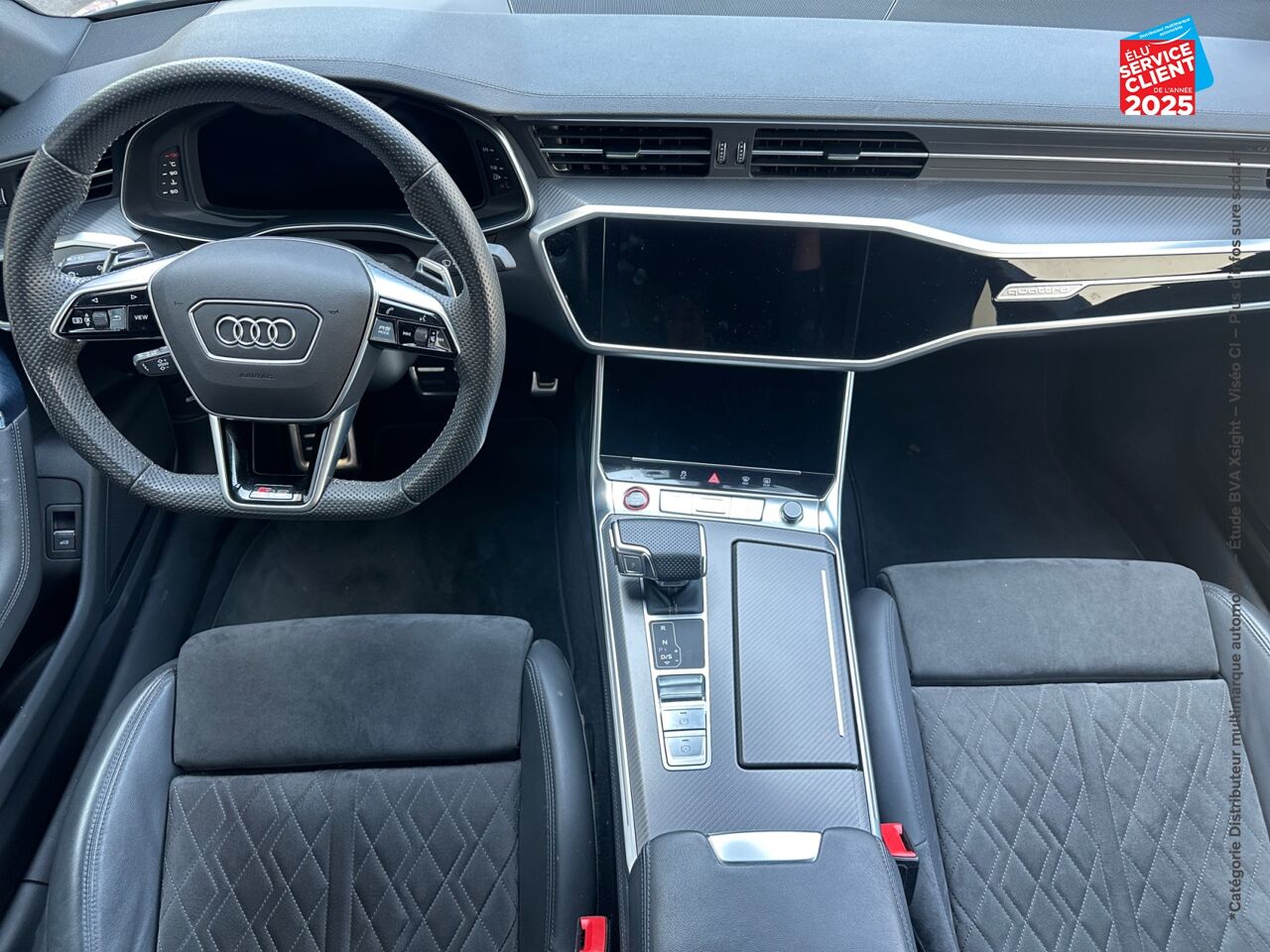 Véhicule d'occasion AUDI RS7 SPORTBACK 4.0 V8 TFSI 600CH QUATTRO TIPTRONIC 8 chez BMW Belfort
