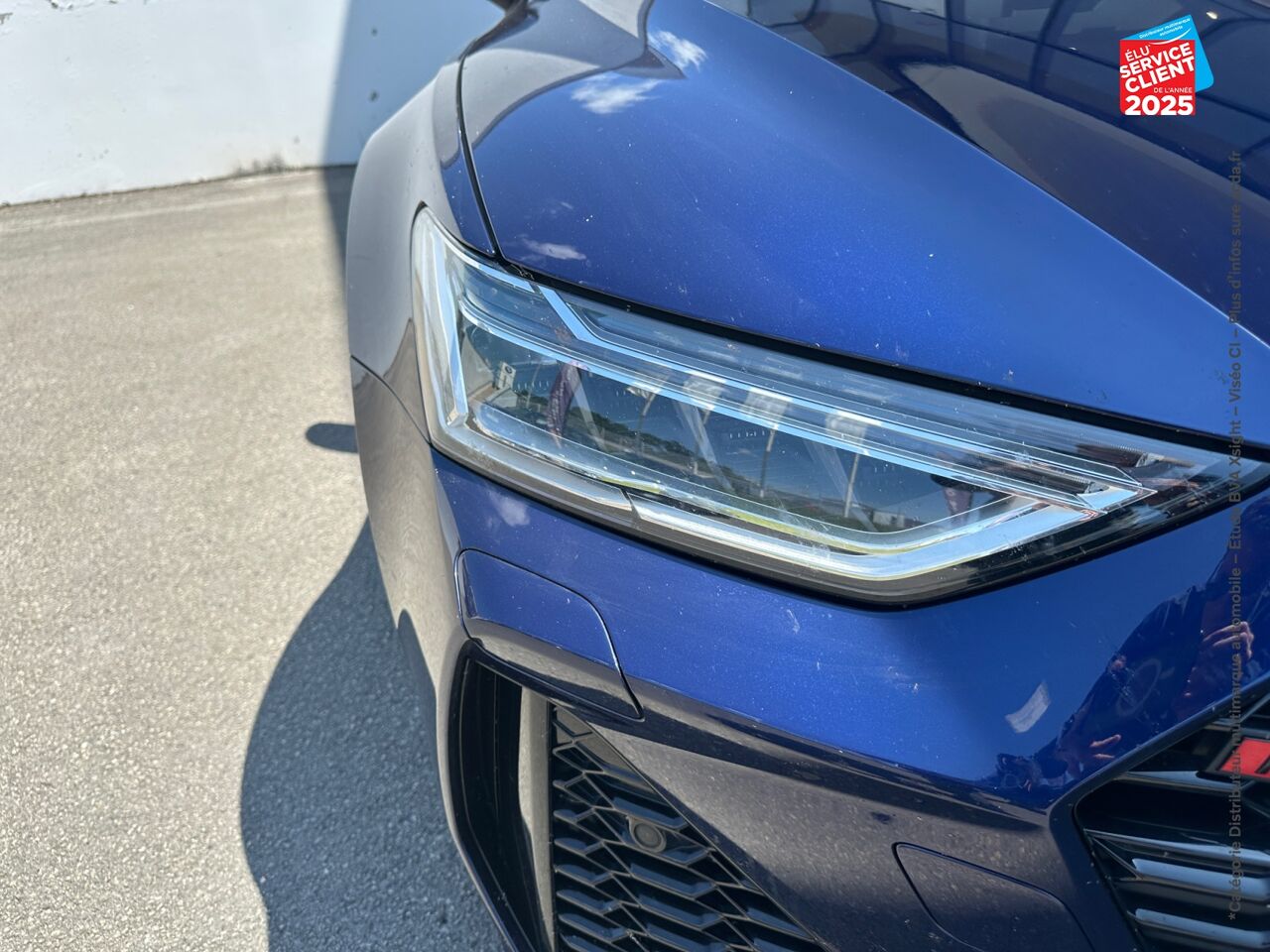 Véhicule d'occasion AUDI RS7 SPORTBACK 4.0 V8 TFSI 600CH QUATTRO TIPTRONIC 8 chez BMW Belfort