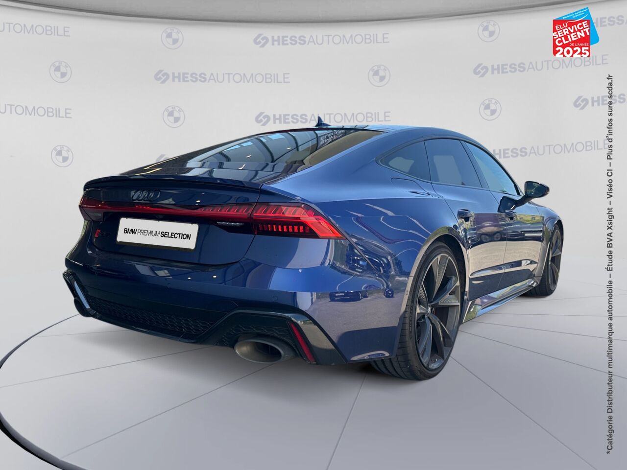 Véhicule d'occasion AUDI RS7 SPORTBACK 4.0 V8 TFSI 600CH QUATTRO TIPTRONIC 8 chez BMW Belfort