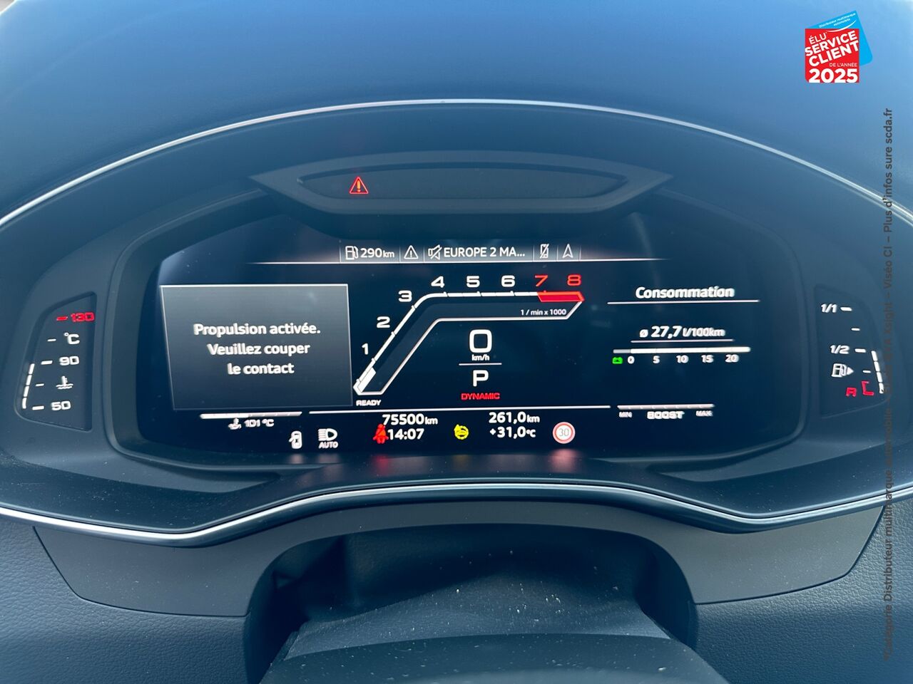 Véhicule d'occasion AUDI RS7 SPORTBACK 4.0 V8 TFSI 600CH QUATTRO TIPTRONIC 8 chez BMW Belfort