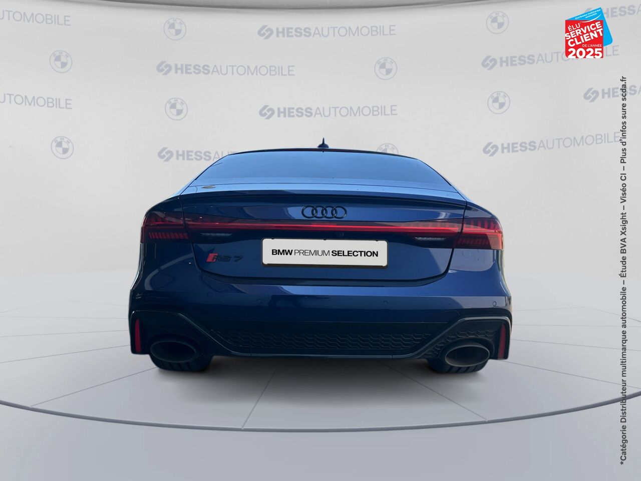 Véhicule d'occasion AUDI RS7 SPORTBACK 4.0 V8 TFSI 600CH QUATTRO TIPTRONIC 8 chez BMW Belfort