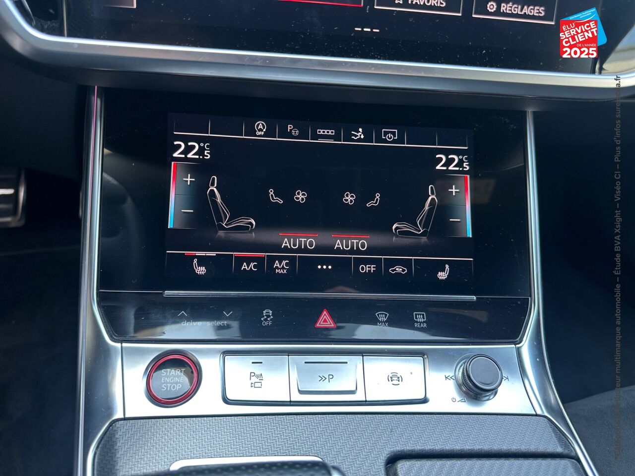 Véhicule d'occasion AUDI RS7 SPORTBACK 4.0 V8 TFSI 600CH QUATTRO TIPTRONIC 8 chez BMW Belfort