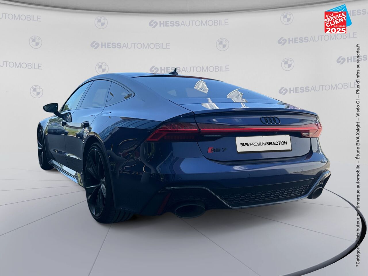 Véhicule d'occasion AUDI RS7 SPORTBACK 4.0 V8 TFSI 600CH QUATTRO TIPTRONIC 8 chez BMW Belfort