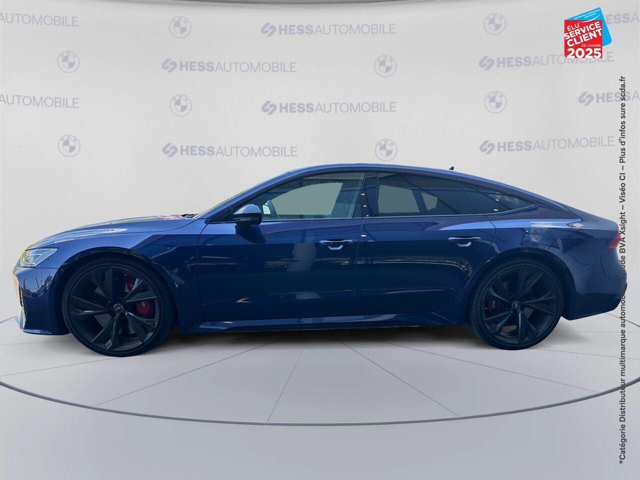 Véhicule d'occasion AUDI RS7 SPORTBACK 4.0 V8 TFSI 600CH QUATTRO TIPTRONIC 8 chez BMW Belfort