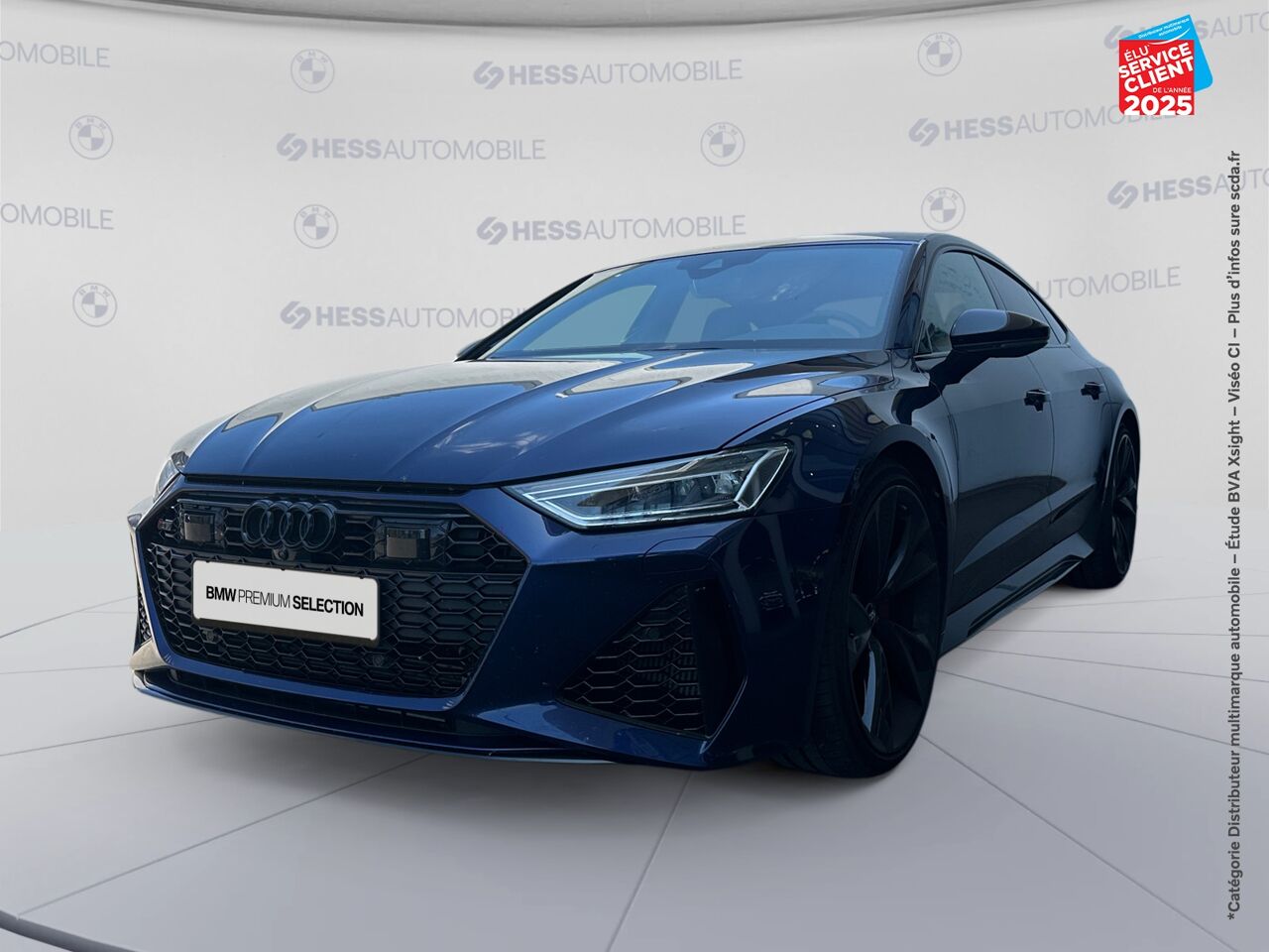Véhicule d'occasion AUDI RS7 SPORTBACK 4.0 V8 TFSI 600CH QUATTRO TIPTRONIC 8 chez BMW Belfort