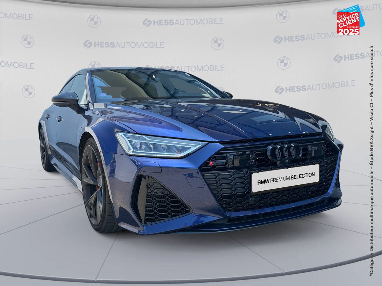 Véhicule d'occasion AUDI RS7 SPORTBACK 4.0 V8 TFSI 600CH QUATTRO TIPTRONIC 8 chez BMW Belfort