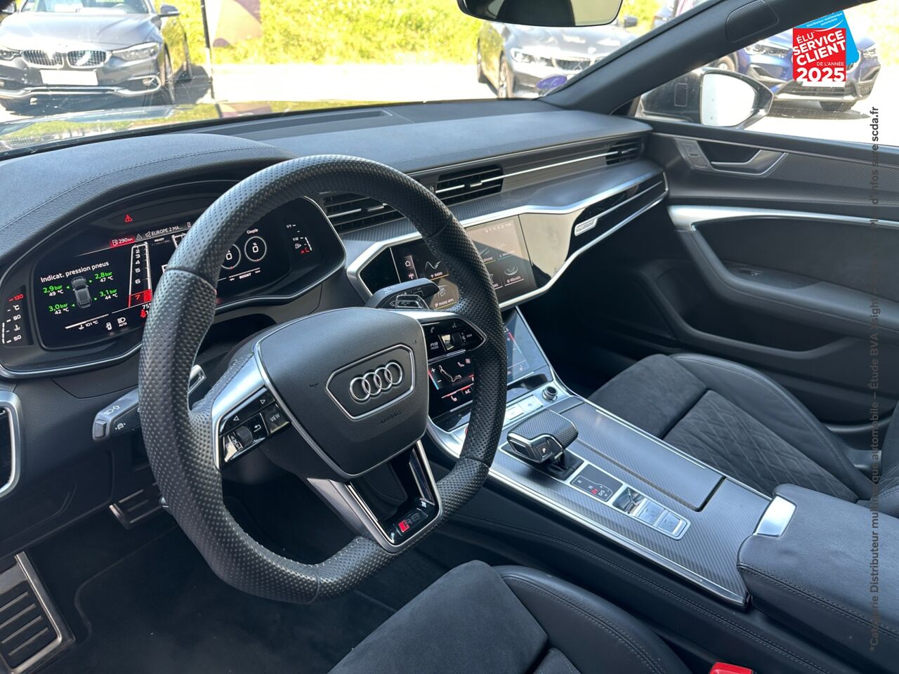 Véhicule d'occasion AUDI RS7 SPORTBACK 4.0 V8 TFSI 600CH QUATTRO TIPTRONIC 8 chez BMW Belfort
