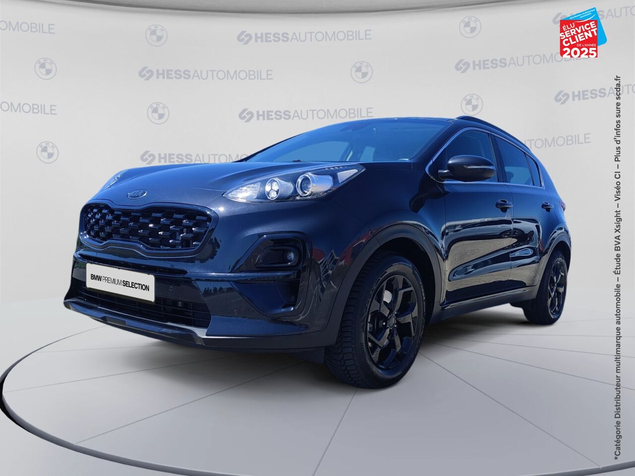 Véhicule d'occasion KIA SPORTAGE 1.6 CRDI 136CH MHEV BLACK EDITION 4X2 DCT7 chez Toyota Thionville