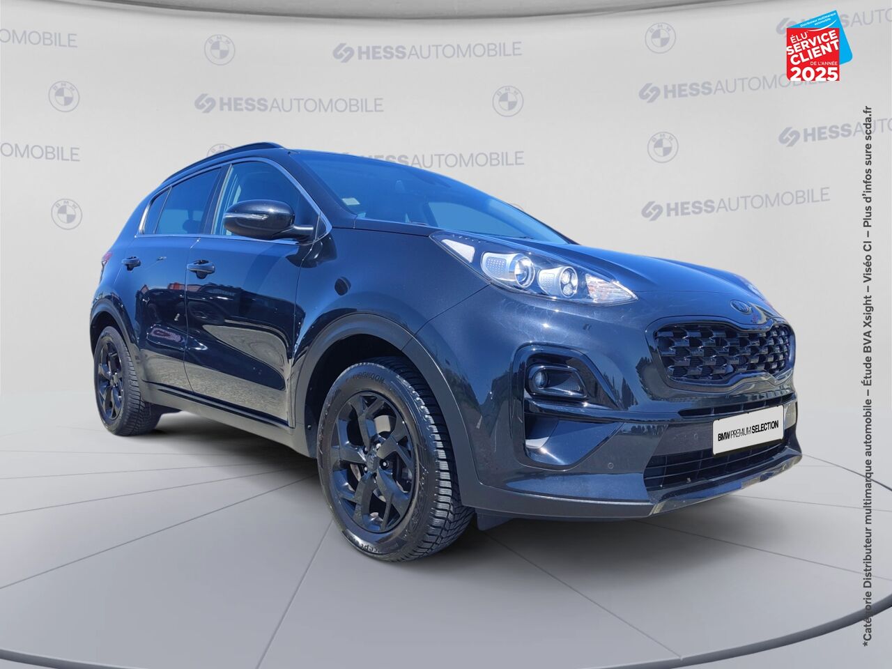 Véhicule d'occasion KIA SPORTAGE 1.6 CRDI 136CH MHEV BLACK EDITION 4X2 DCT7 chez Toyota Thionville