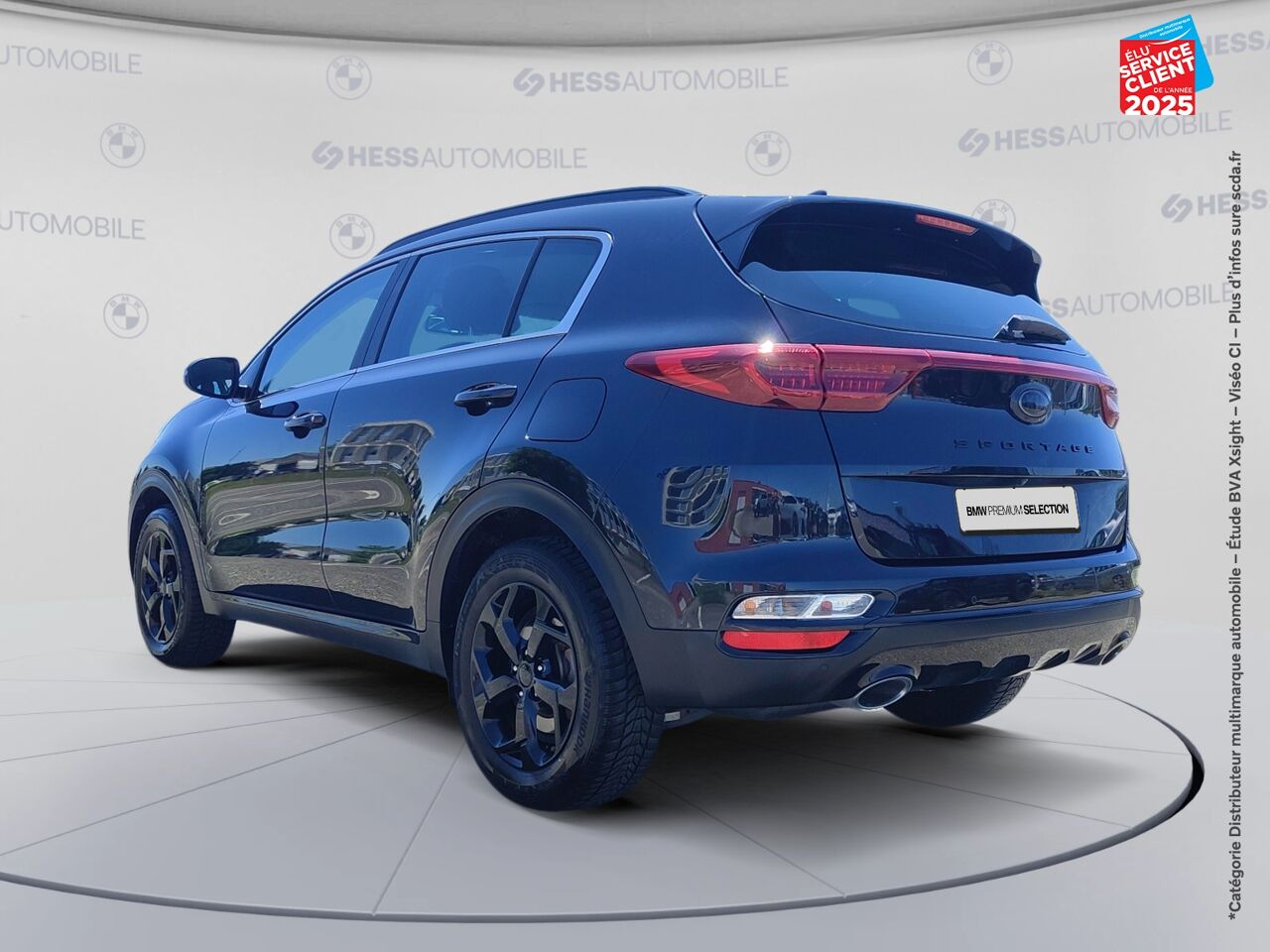 Véhicule d'occasion KIA SPORTAGE 1.6 CRDI 136CH MHEV BLACK EDITION 4X2 DCT7 chez Toyota Thionville