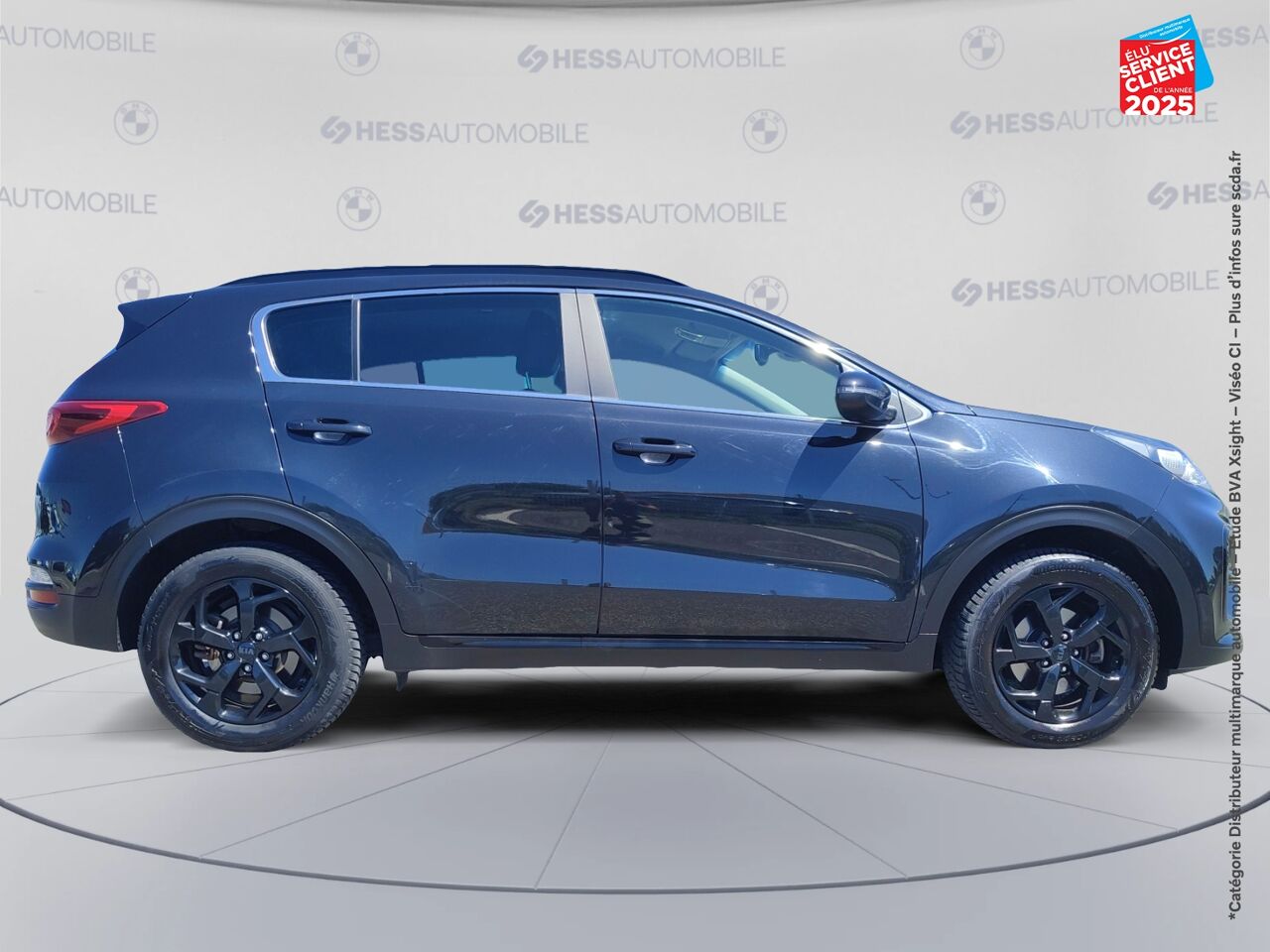 Véhicule d'occasion KIA SPORTAGE 1.6 CRDI 136CH MHEV BLACK EDITION 4X2 DCT7 chez Toyota Thionville