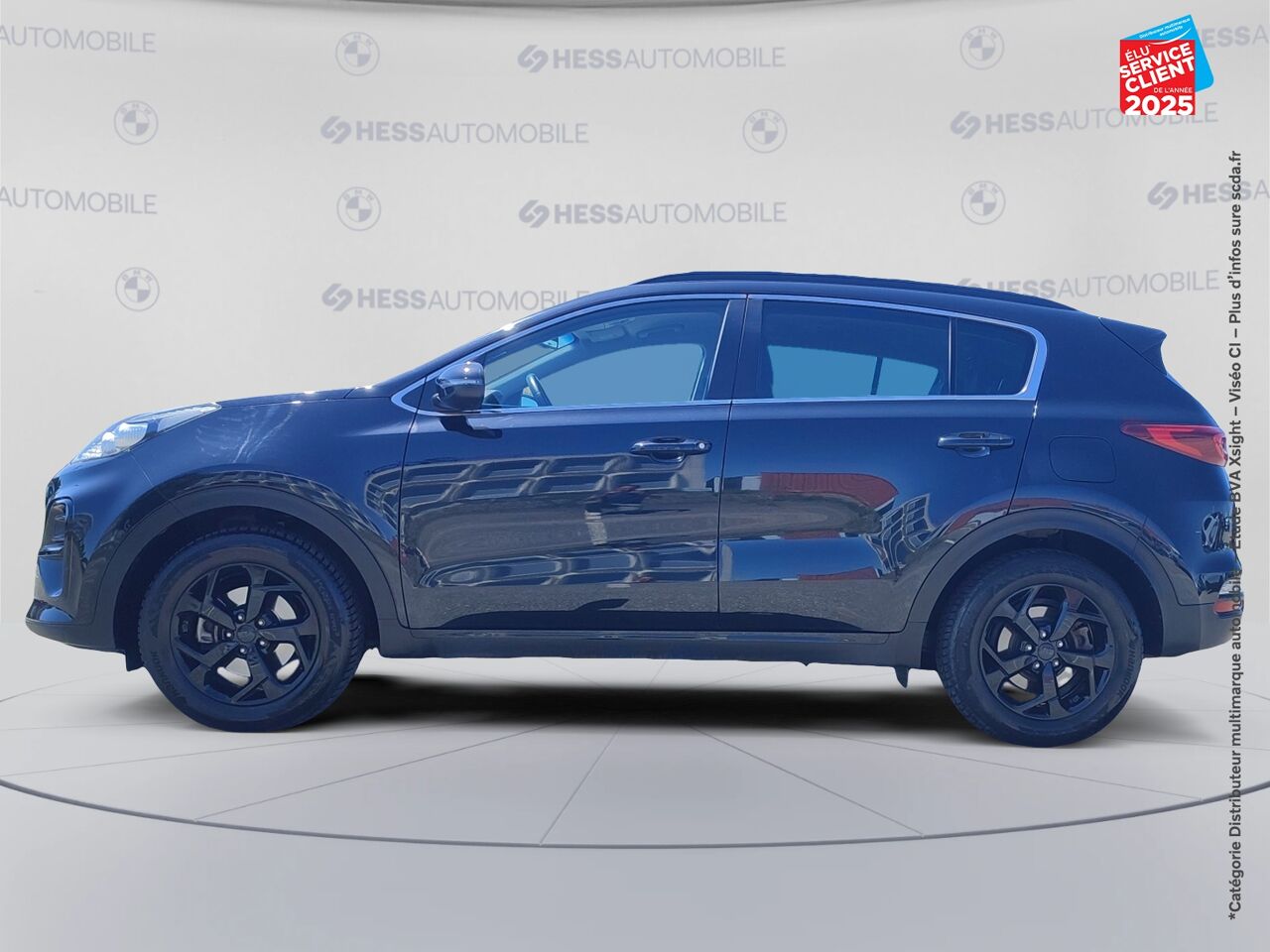 Véhicule d'occasion KIA SPORTAGE 1.6 CRDI 136CH MHEV BLACK EDITION 4X2 DCT7 chez Toyota Thionville