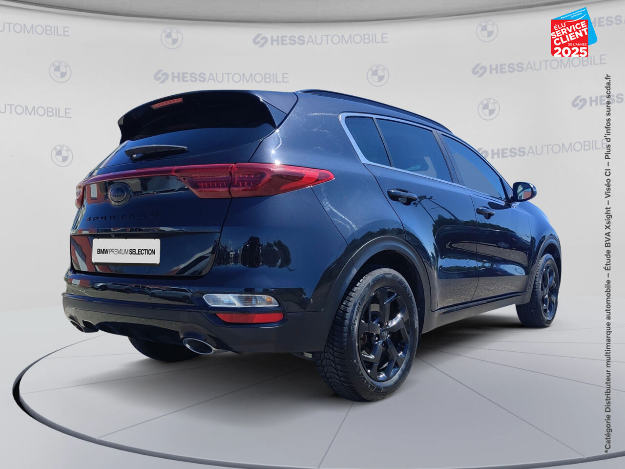 Véhicule d'occasion KIA SPORTAGE 1.6 CRDI 136CH MHEV BLACK EDITION 4X2 DCT7 chez Toyota Thionville
